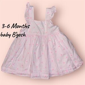 Baby B'gosh Pink Striped Dress